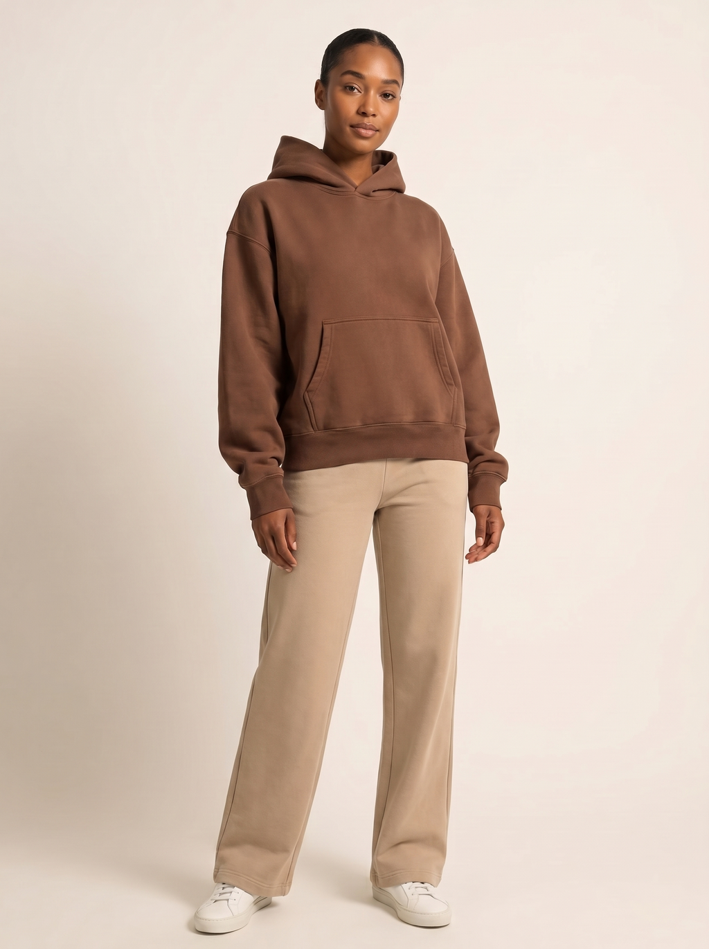 Brun Heavyweight Hoodie
