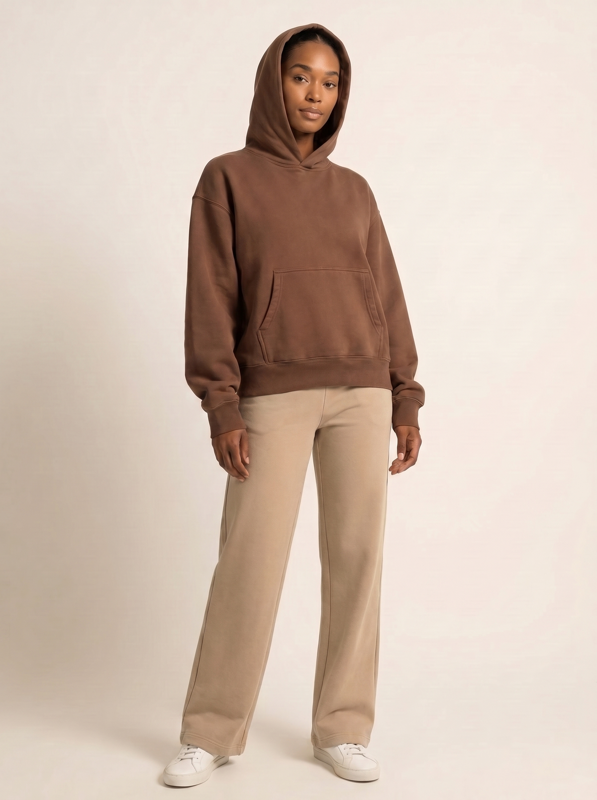 Brun Heavyweight Hoodie