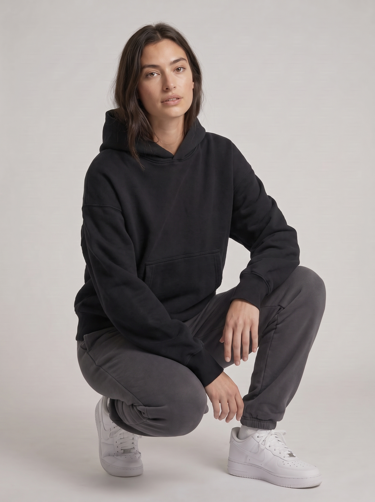 Noir Heavyweight Hoodie